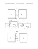 MECHANICAL LOCKING OF FLOOR PANELS, METHODS TO INSTALL AND UNINSTALL PANELS, A METHOD AND AN EQUIPEMENT TO PRODUCE THE LOCKING SYSTEM, A METHOD TO CONNECT A DISPLACEABLE TONGUE TO A PANEL AND A TONGUE BLANK diagram and image