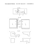 MECHANICAL LOCKING OF FLOOR PANELS, METHODS TO INSTALL AND UNINSTALL PANELS, A METHOD AND AN EQUIPEMENT TO PRODUCE THE LOCKING SYSTEM, A METHOD TO CONNECT A DISPLACEABLE TONGUE TO A PANEL AND A TONGUE BLANK diagram and image