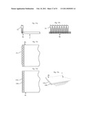 MECHANICAL LOCKING OF FLOOR PANELS, METHODS TO INSTALL AND UNINSTALL PANELS, A METHOD AND AN EQUIPEMENT TO PRODUCE THE LOCKING SYSTEM, A METHOD TO CONNECT A DISPLACEABLE TONGUE TO A PANEL AND A TONGUE BLANK diagram and image