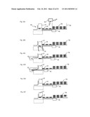 MECHANICAL LOCKING OF FLOOR PANELS, METHODS TO INSTALL AND UNINSTALL PANELS, A METHOD AND AN EQUIPEMENT TO PRODUCE THE LOCKING SYSTEM, A METHOD TO CONNECT A DISPLACEABLE TONGUE TO A PANEL AND A TONGUE BLANK diagram and image