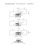 MECHANICAL LOCKING OF FLOOR PANELS, METHODS TO INSTALL AND UNINSTALL PANELS, A METHOD AND AN EQUIPEMENT TO PRODUCE THE LOCKING SYSTEM, A METHOD TO CONNECT A DISPLACEABLE TONGUE TO A PANEL AND A TONGUE BLANK diagram and image