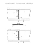 MECHANICAL LOCKING OF FLOOR PANELS, METHODS TO INSTALL AND UNINSTALL PANELS, A METHOD AND AN EQUIPEMENT TO PRODUCE THE LOCKING SYSTEM, A METHOD TO CONNECT A DISPLACEABLE TONGUE TO A PANEL AND A TONGUE BLANK diagram and image