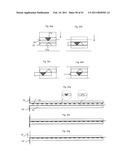 MECHANICAL LOCKING OF FLOOR PANELS, METHODS TO INSTALL AND UNINSTALL PANELS, A METHOD AND AN EQUIPEMENT TO PRODUCE THE LOCKING SYSTEM, A METHOD TO CONNECT A DISPLACEABLE TONGUE TO A PANEL AND A TONGUE BLANK diagram and image