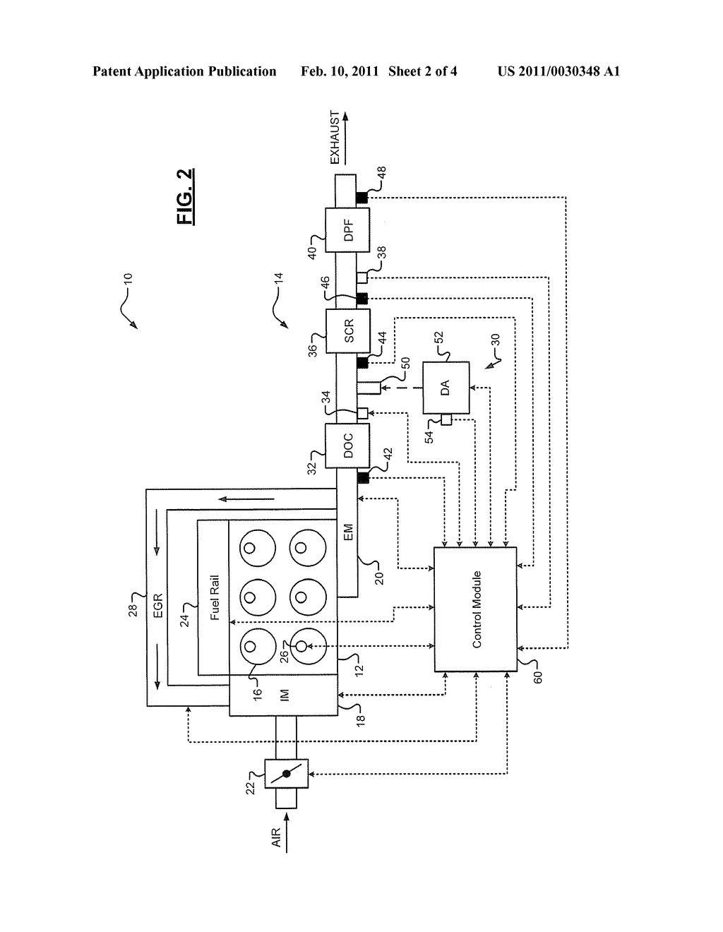 SYSTEM AND METHODS FOR CONTROLLING SELECTIVE CATALYTIC REDUCTION SYSTEMS - diagram, schematic, and image 03