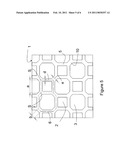 GAS FILTER STRUCTURE HAVING A VARIABLE WALL THICKNESS diagram and image