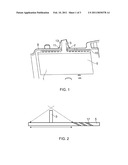 COMBUSTOR TILE MOUNTING ARRANGEMENT diagram and image