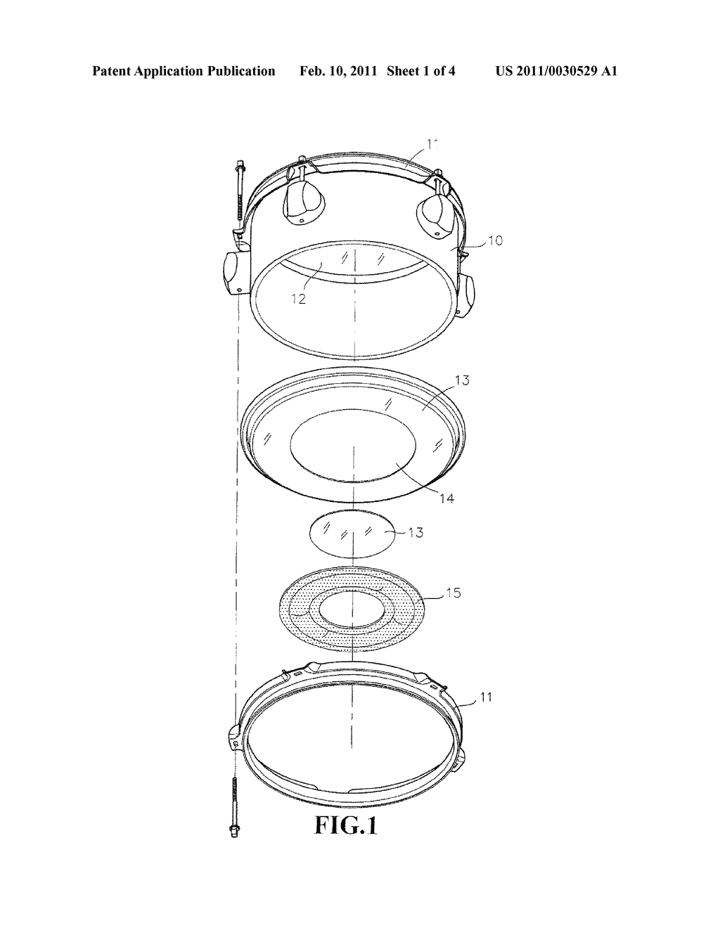 EXTENDED LOW FREQUENCY RESONANT STRUCTURE FOR DRUMHEAD - diagram, schematic, and image 02