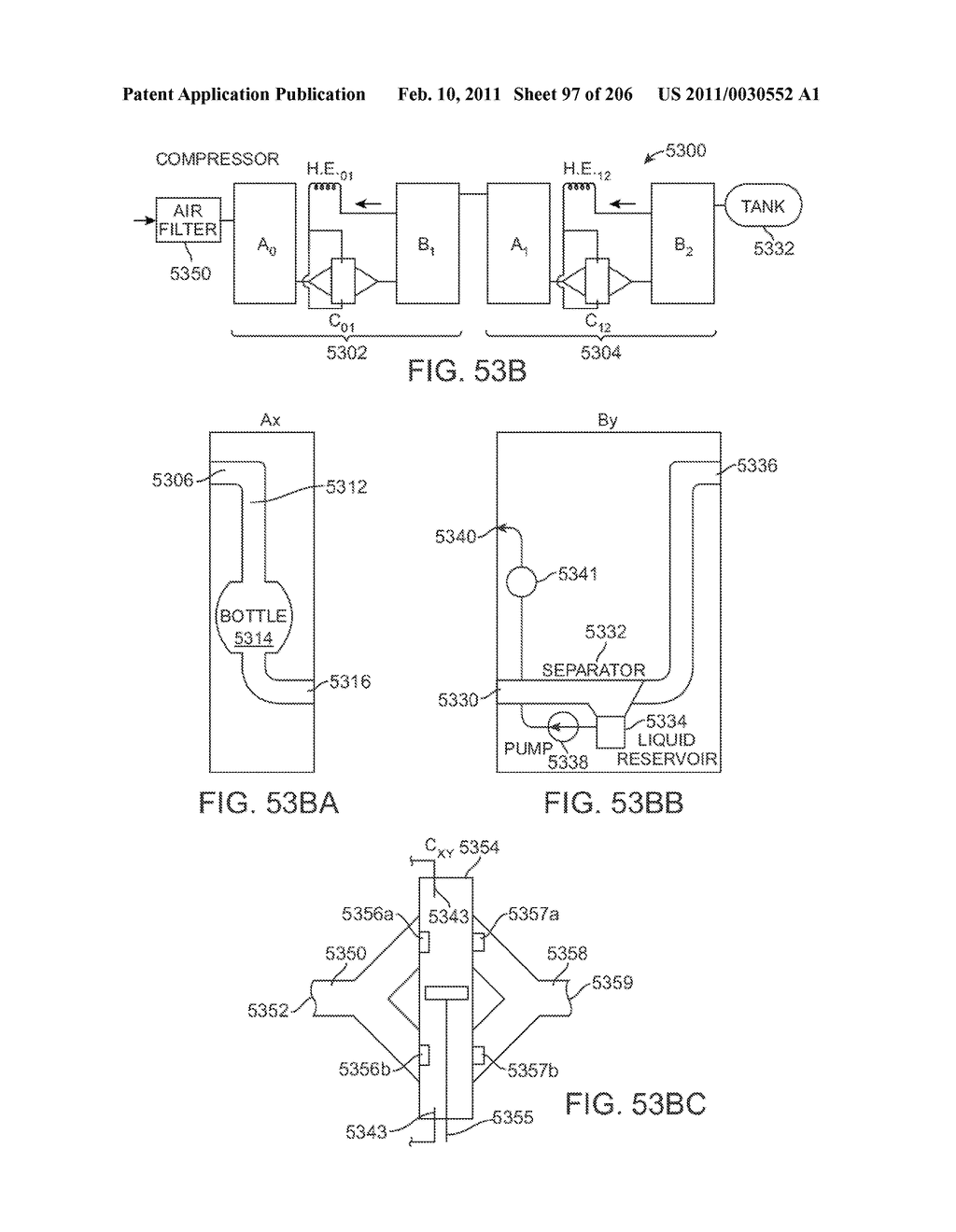 COMPRESSED AIR ENERGY STORAGE SYSTEM UTILIZING TWO-PHASE FLOW TO FACILITATE HEAT EXCHANGE - diagram, schematic, and image 98