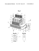 AIR CLEANER WITH MULTIPLE ORIENTATIONS diagram and image