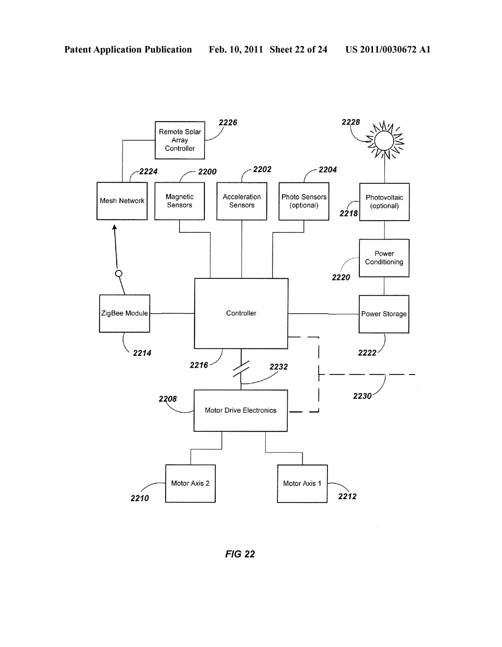 Solar Collection Apparatus and Methods Using Accelerometers and Magnetics Sensors - diagram, schematic, and image 23