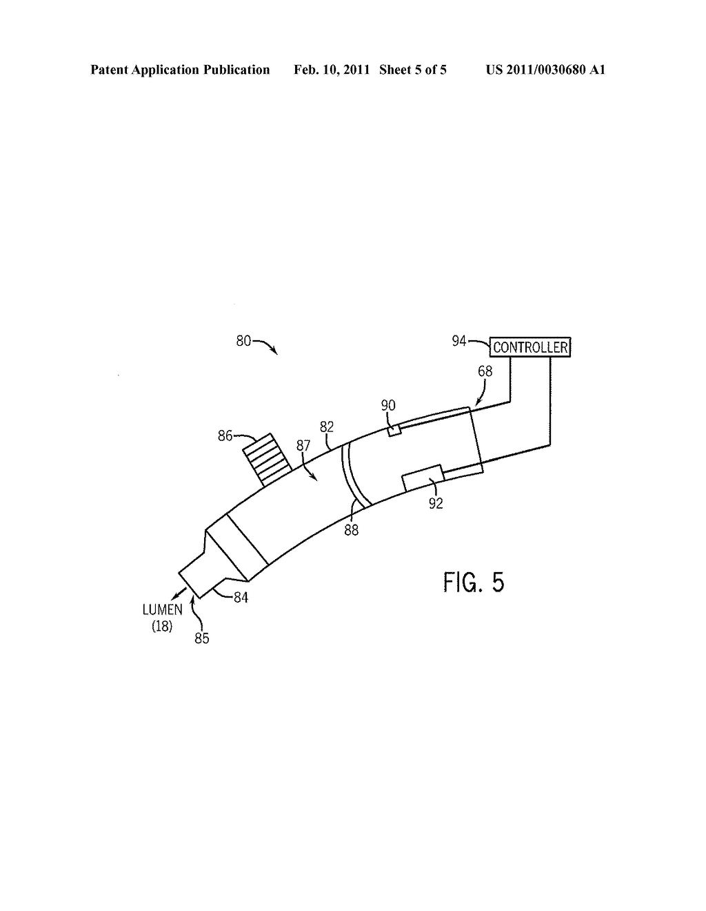 TRACHEAL TUBE WITH DRUG DELIVERY DEVICE AND METHOD OF USING THE SAME - diagram, schematic, and image 06