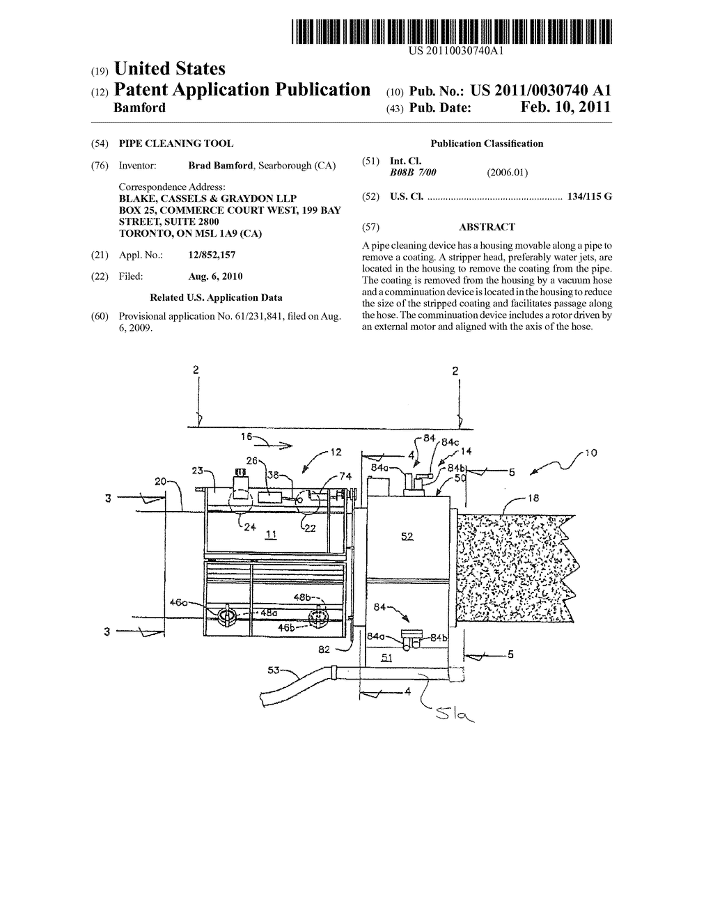 PIPE CLEANING TOOL - diagram, schematic, and image 01