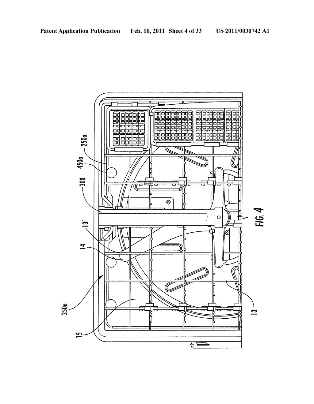 FLUID CIRCULATION ARRANGEMENT FOR PROVIDING AN INTENSIFIED WASH EFFECT IN A DISHWASHER AND AN ASSOCIATED METHOD - diagram, schematic, and image 05