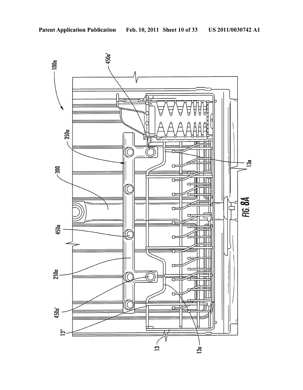 FLUID CIRCULATION ARRANGEMENT FOR PROVIDING AN INTENSIFIED WASH EFFECT IN A DISHWASHER AND AN ASSOCIATED METHOD - diagram, schematic, and image 11