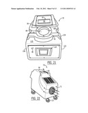 ULTRASONIC SANITATION AND DISINFECTING DEVICE AND ASSOCIATED METHODS diagram and image