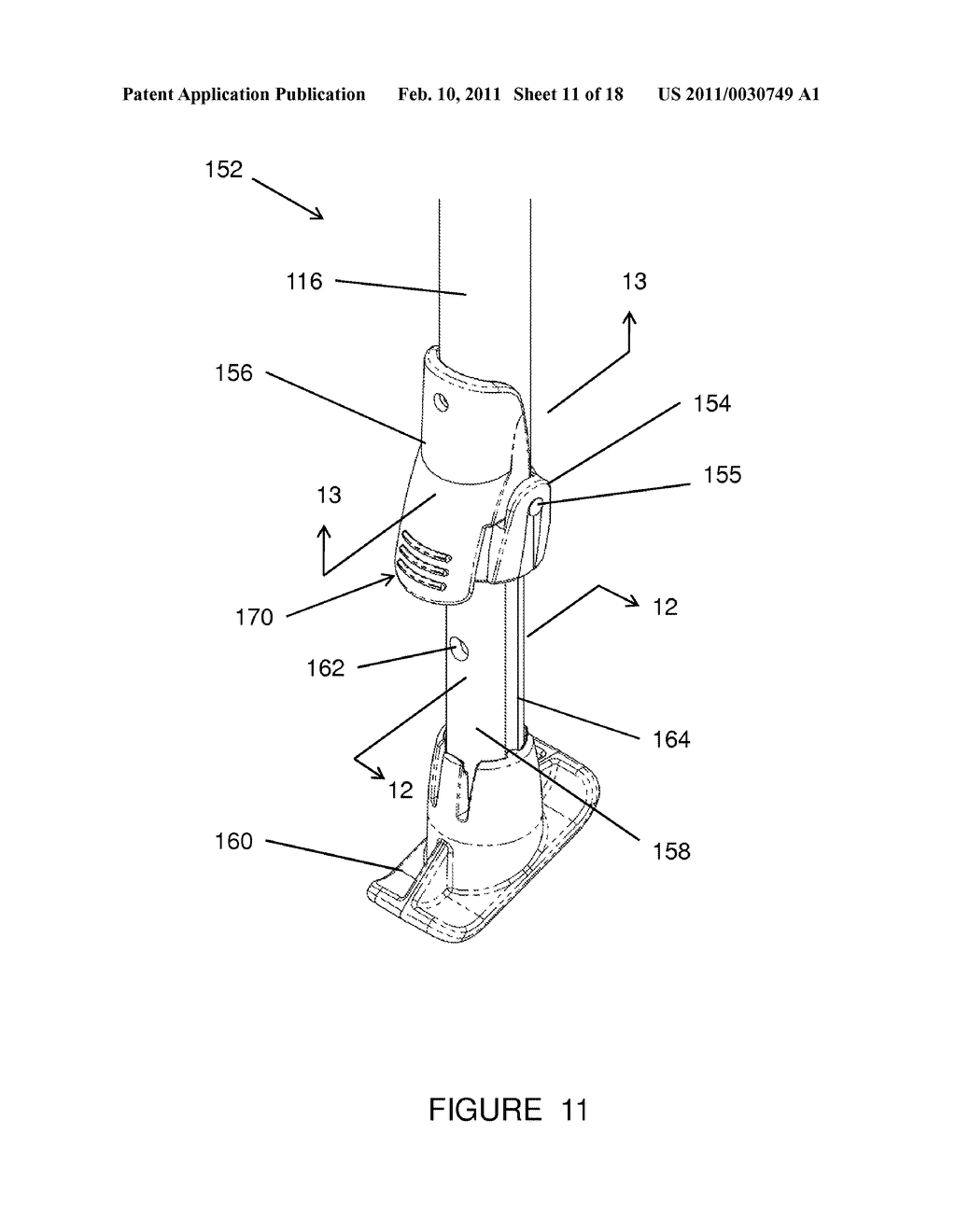 COLLAPSIBLE WALKING DEVICE - diagram, schematic, and image 12