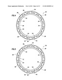 USE OF SWELLABLE MATERIAL IN AN ANNULAR SEAL ELEMENT TO PREVENT LEAKAGE IN A SUBTERRANEAN WELL diagram and image