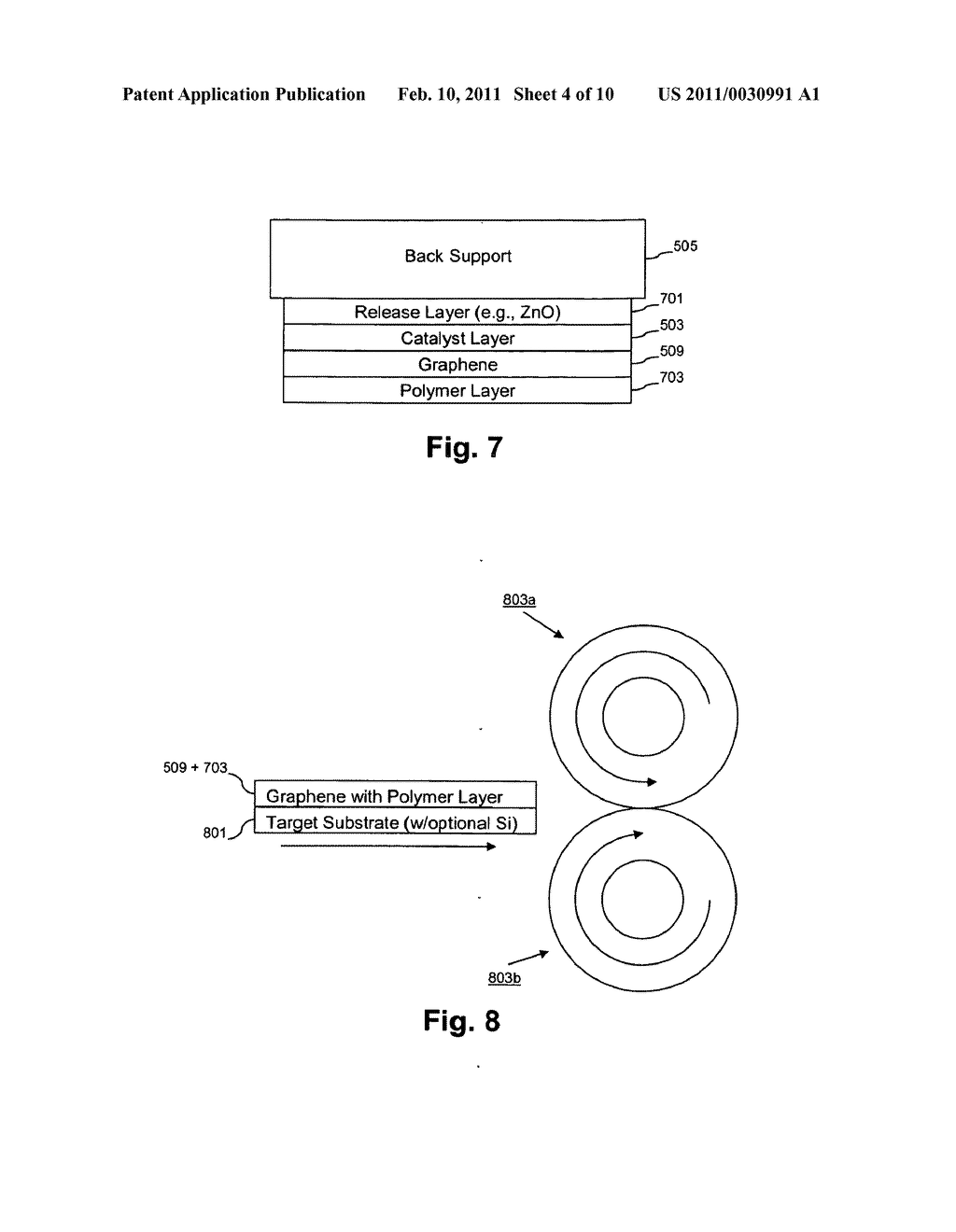 Large area deposition and doping of graphene, and products including the same - diagram, schematic, and image 05