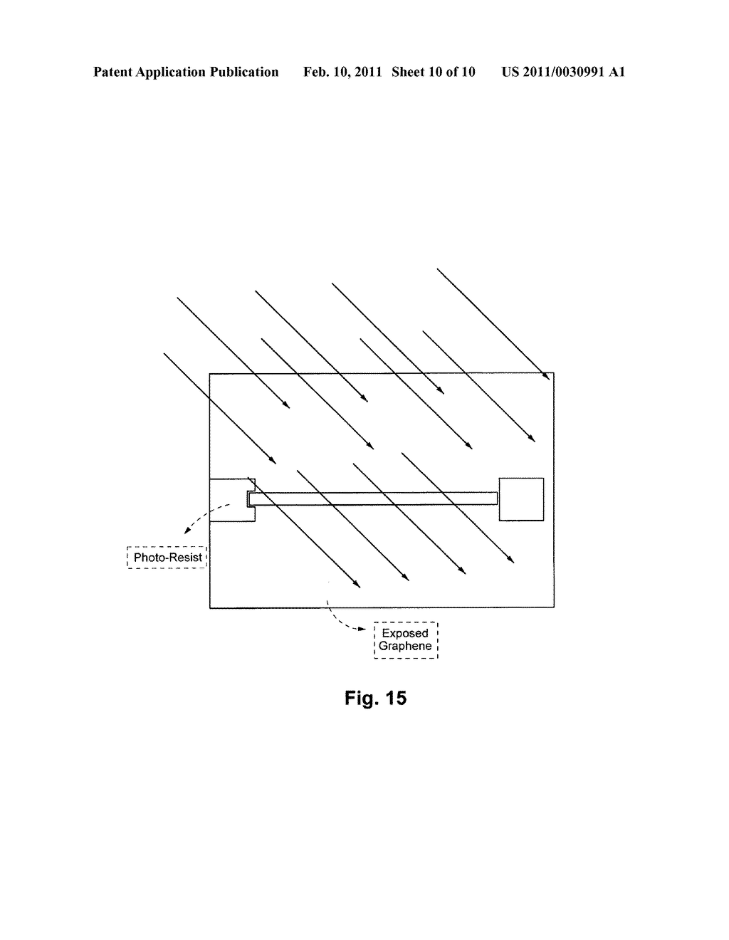 Large area deposition and doping of graphene, and products including the same - diagram, schematic, and image 11