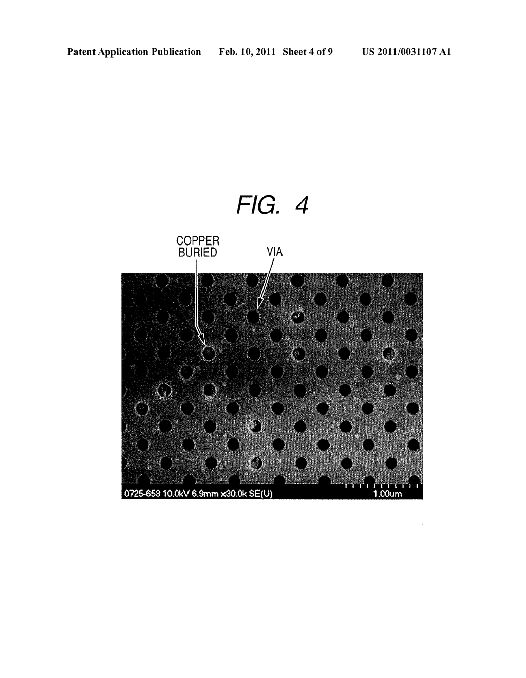 METHOD OF BURYING METAL AND APPARATUS OF DEPOSITING METAL IN CONCAVE PORTION - diagram, schematic, and image 05