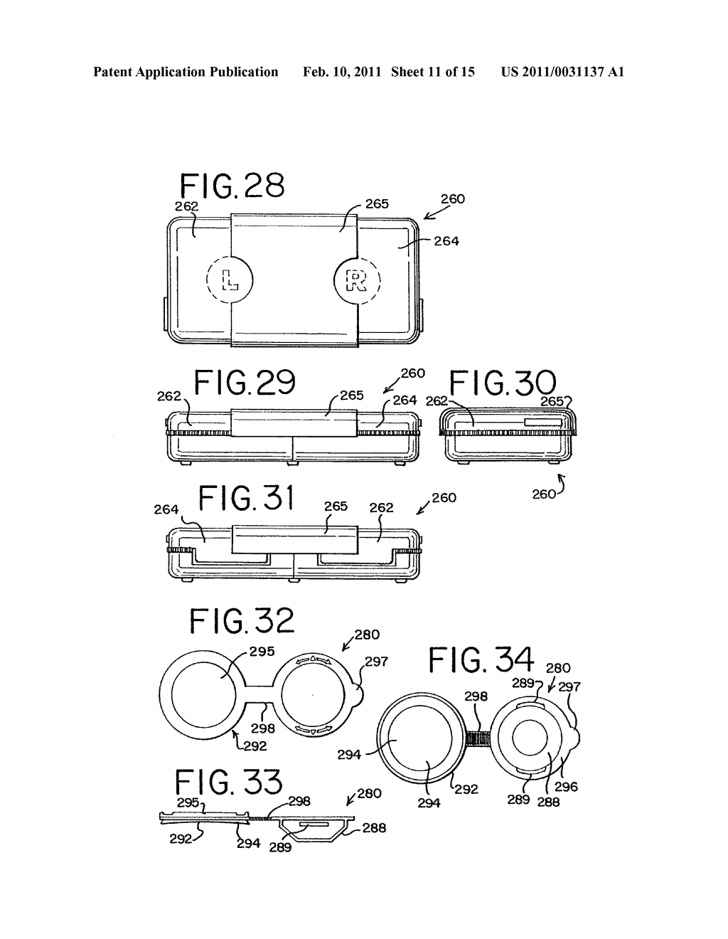 CONTACT LENS PACKAGE AND STORAGE CASE, HOLDER, AND SYSTEM AND METHOD OF MAKING AND USING - diagram, schematic, and image 12