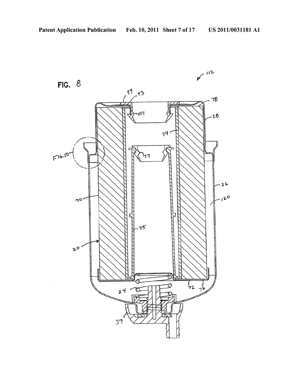 FUEL FILTER ASSEMBLY AND METHODS - diagram, schematic, and image 08