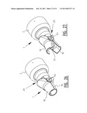 DEVICE FOR DISPENSING HIGHLY VISCOUS LIQUIDS AND METHOD FOR MANUFACTURE THEROF ( Soft Spoutflairs ) diagram and image