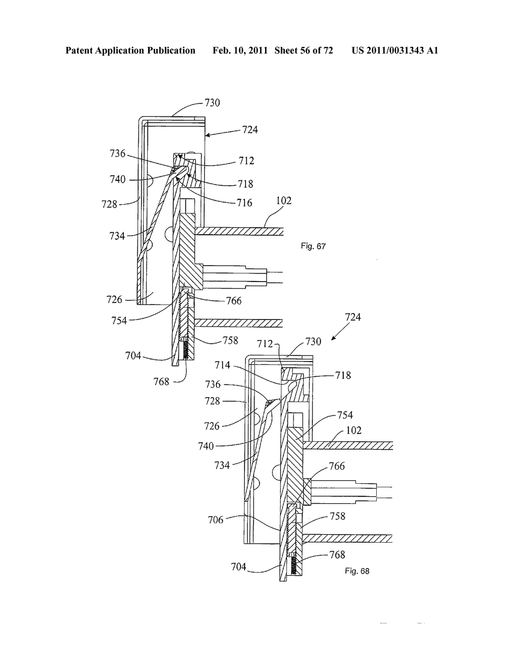 SINGLE CORD DRIVE FOR COVERINGS FOR ARCHITECTURAL OPENINGS - diagram, schematic, and image 57