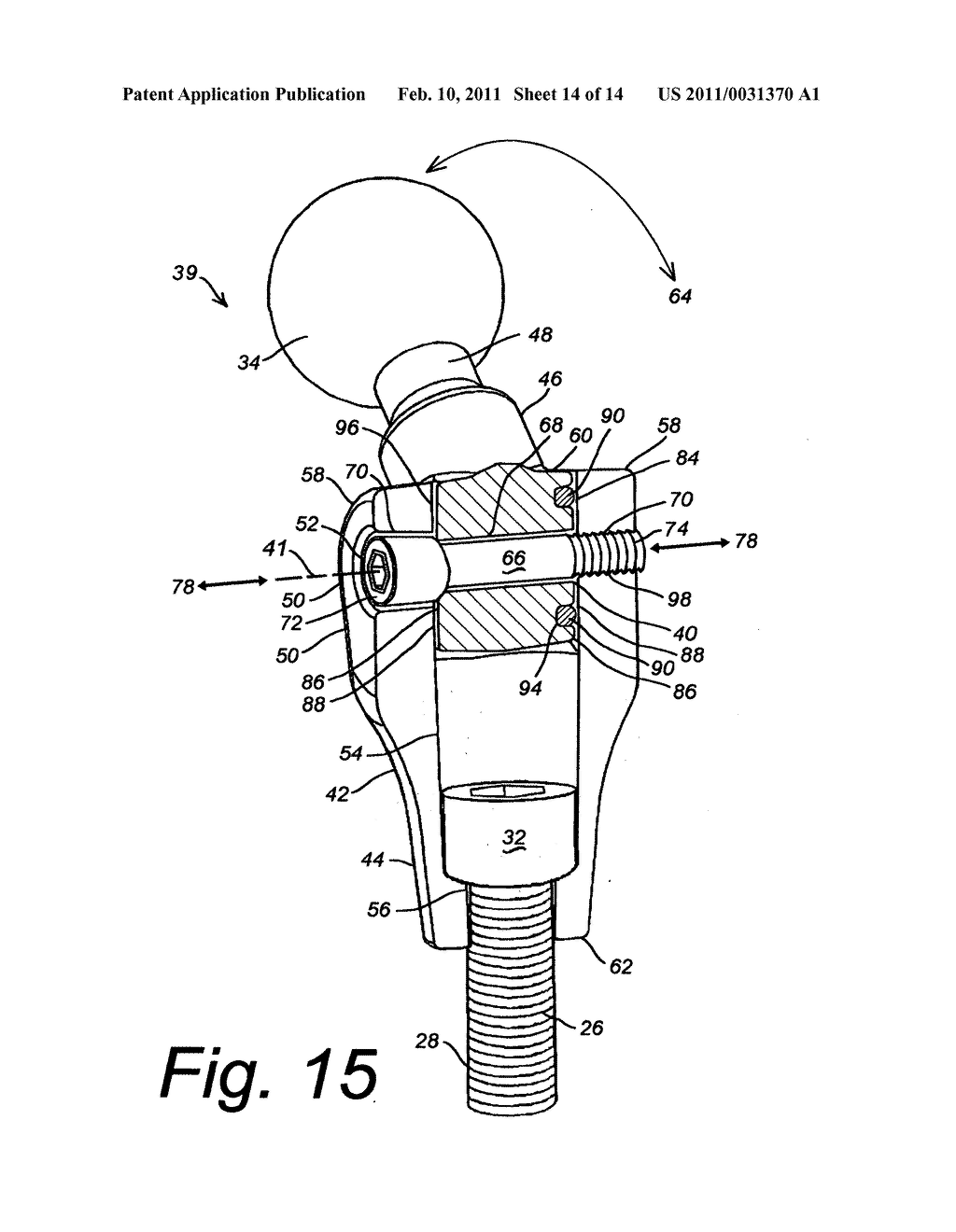 Handlebar mounting device - diagram, schematic, and image 15