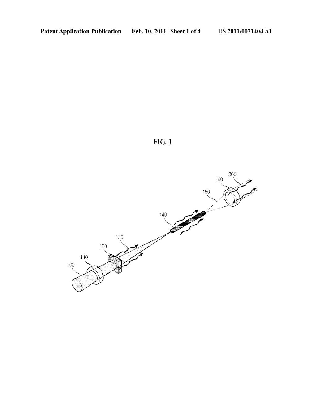 APPARATUS AND METHOD FOR SIMULTANEOUSLY GENERATING TERAHERTZ WAVE AND SUPERCONTINUUM, AND SPECTROSCOPY METHOD USING THE SAME - diagram, schematic, and image 02