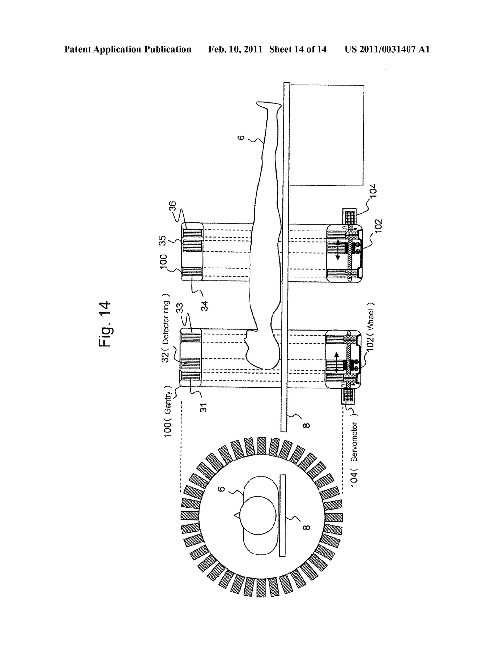 OPEN-TYPE PET SCANNER - diagram, schematic, and image 15