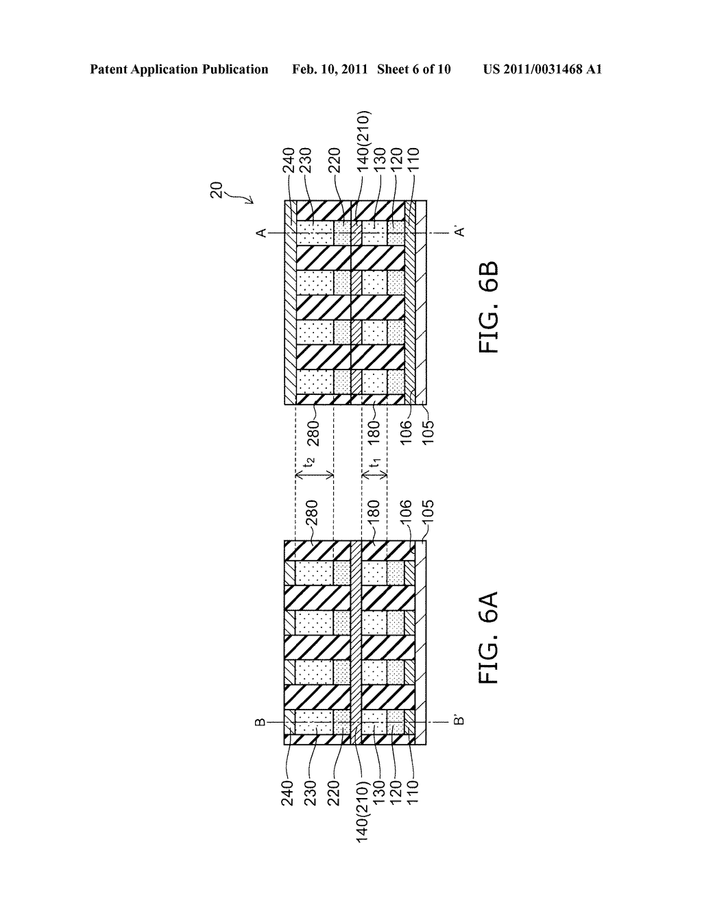 NONVOLATILE MEMORY DEVICE AND METHOD FOR MANUFACTURING THE SAME - diagram, schematic, and image 07