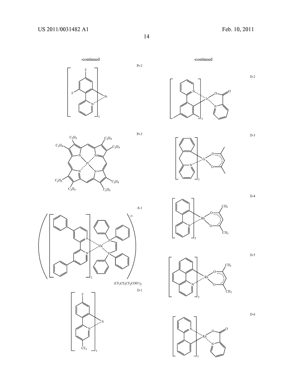 ORGANIC ELECTROLUMINESCENT ELEMENT AND METHOD OF MANUFACTURING THE SAME - diagram, schematic, and image 15
