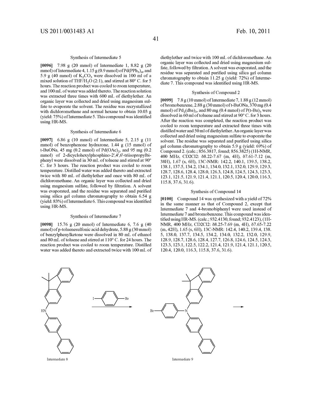 ORGANIC LIGHT EMITTING DEVICE - diagram, schematic, and image 43