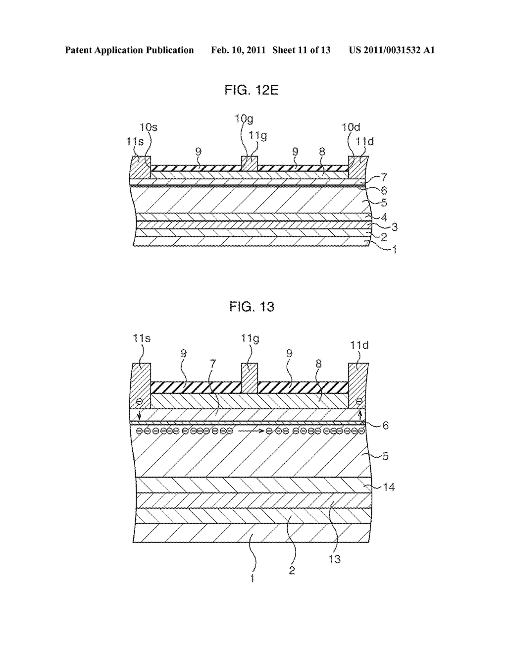 COMPOUND SEMICONDUCTOR DEVICE AND METHOD OF MANUFACTURING THE SAME - diagram, schematic, and image 12