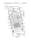 PROCESS FOR CURING A POROUS MUFFLER PREFORM diagram and image