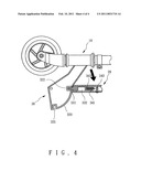 Folding device for scooters diagram and image