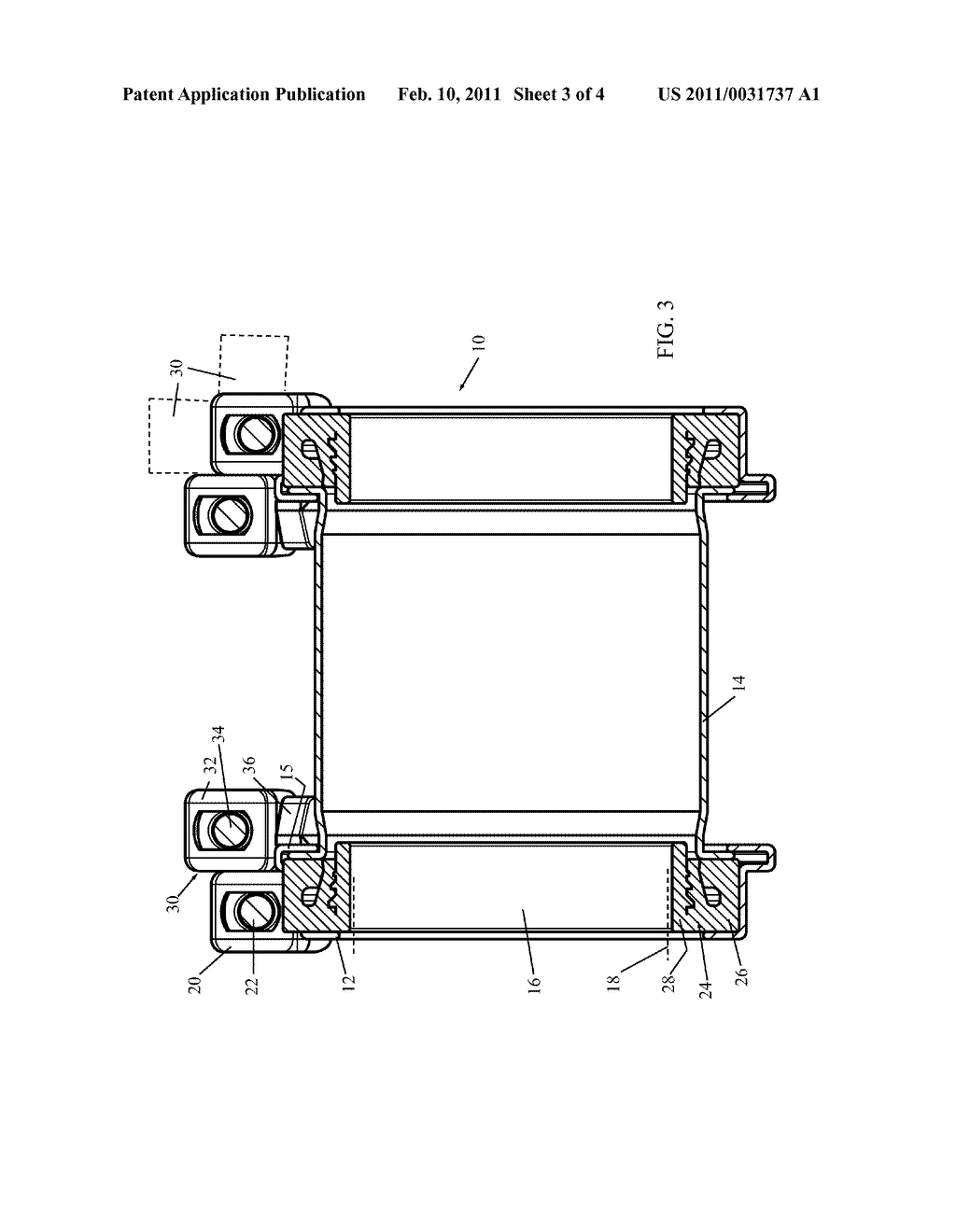 PIPE COUPLING WITH AUXILIARY CLAMP - diagram, schematic, and image 04