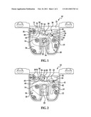 HOLD OPEN LEVER INTEGRATED TO LATCH HOUSING diagram and image