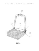 LOWER PELVIC CORNER SUPPORT DEVICE FOR AUTOMOTIVE RECLINER SEAT diagram and image