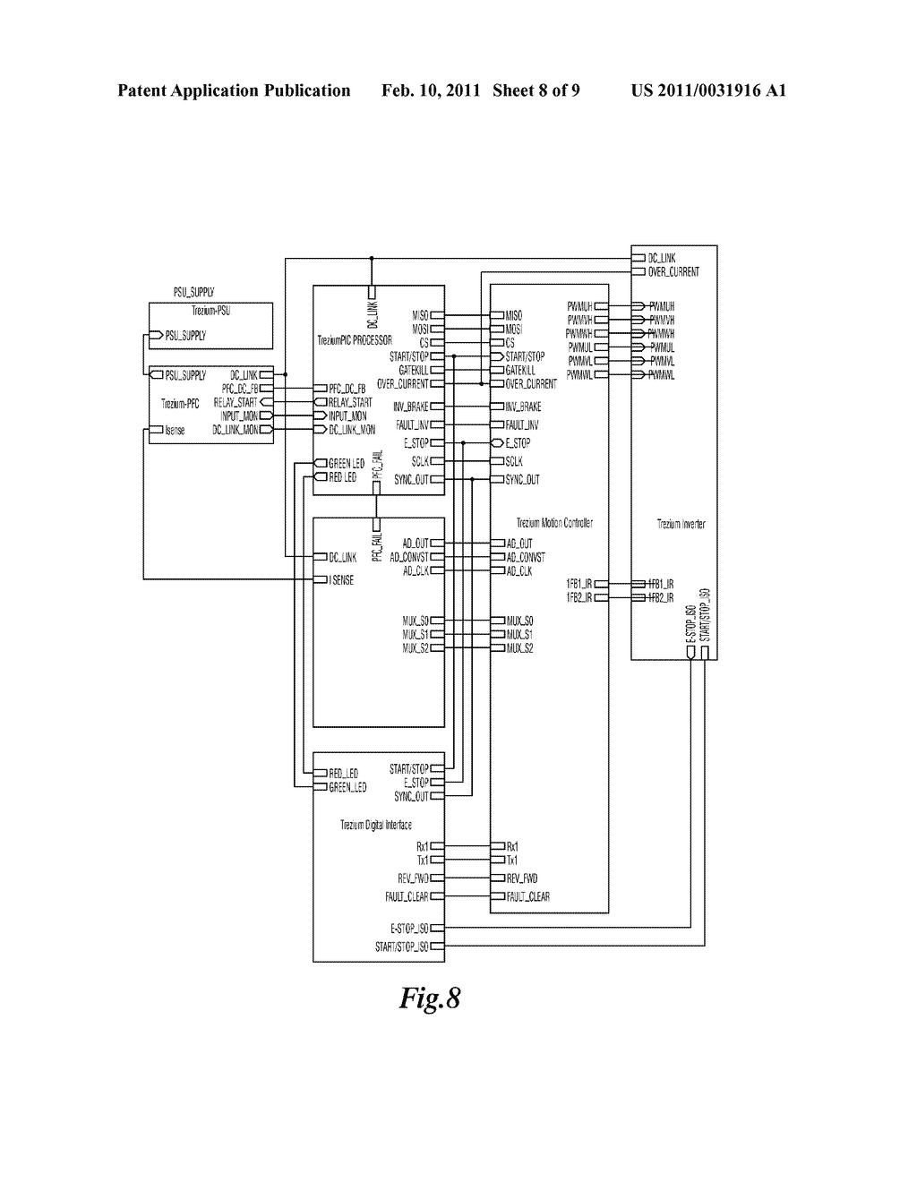 Inverter Circuit with IPM Module for Brushless Motor - diagram, schematic, and image 09