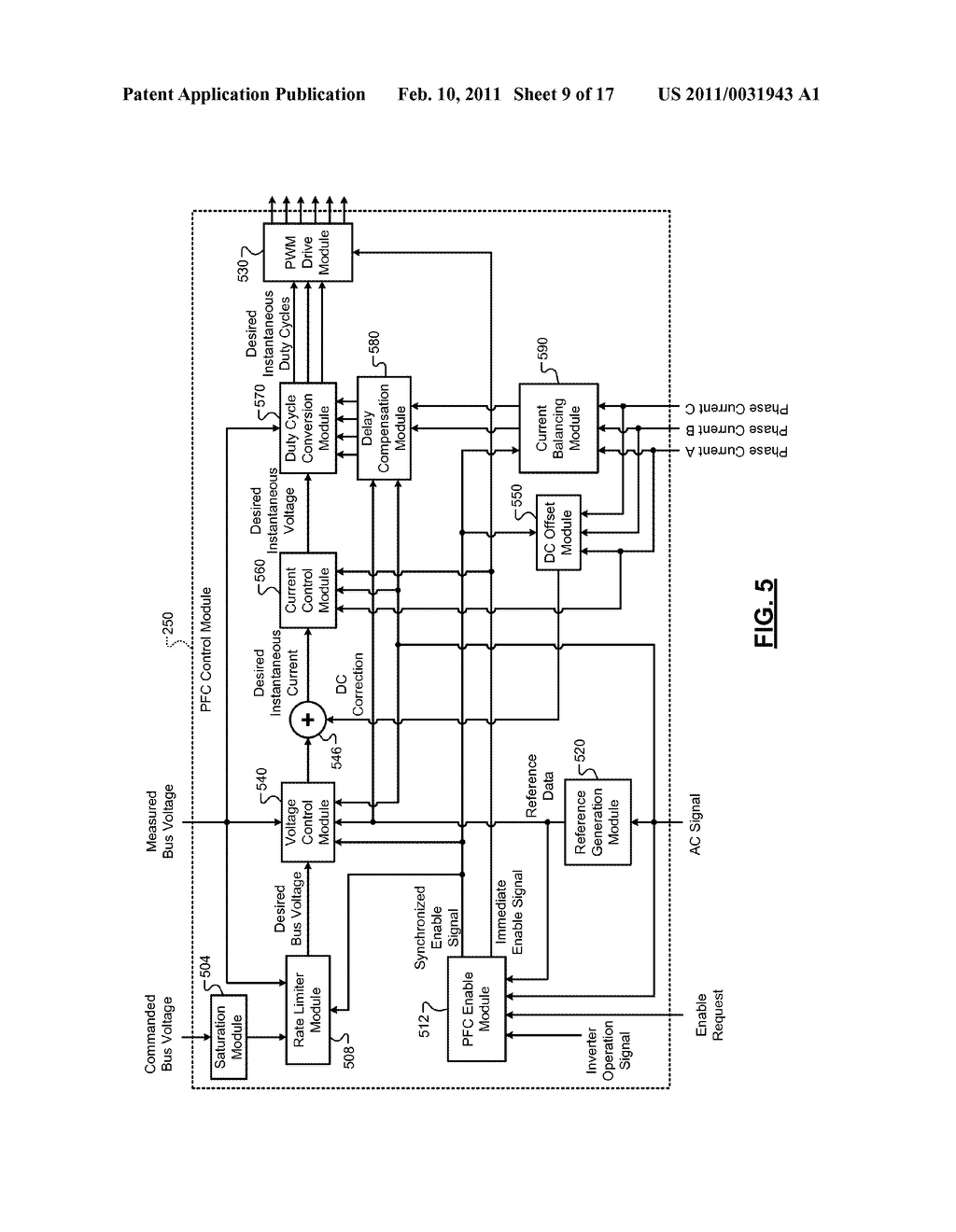 SYSTEM AND METHOD FOR REJECTING DC CURRENT IN POWER FACTOR CORRECTION SYSTEMS - diagram, schematic, and image 10