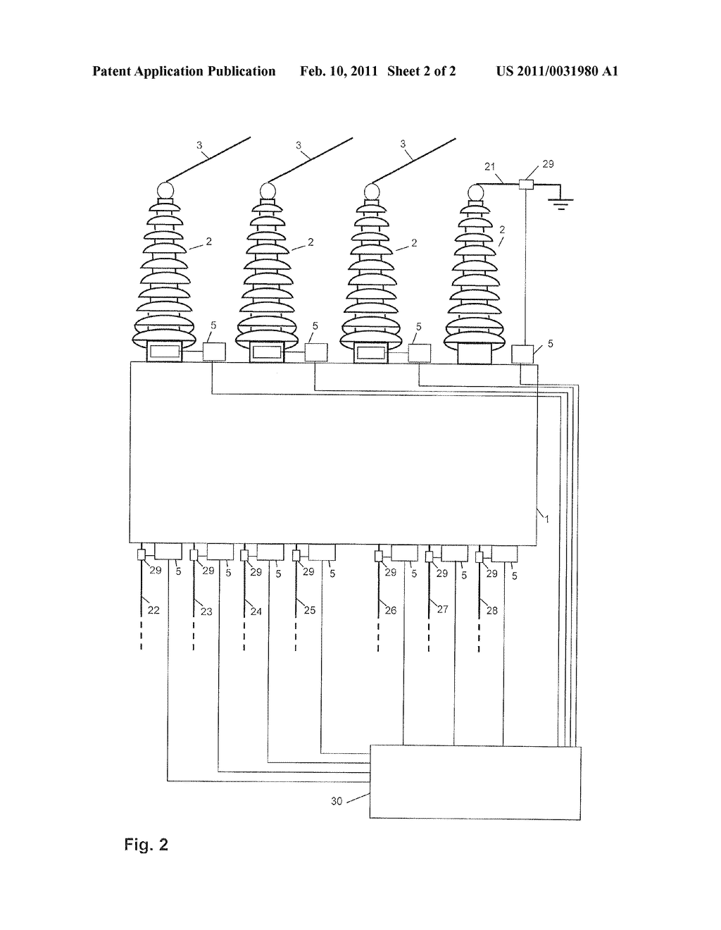 SYSTEM FOR MONITORING A TRANSFORMER - diagram, schematic, and image 03