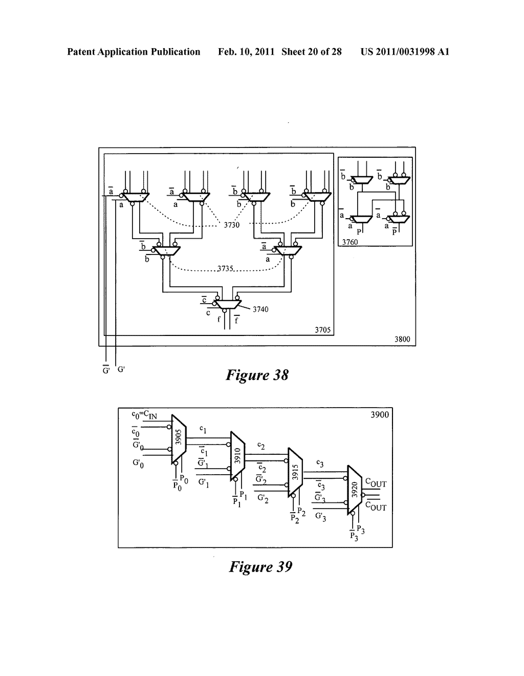 CONFIGURABLE IC'S WITH LARGE CARRY CHAINS - diagram, schematic, and image 21