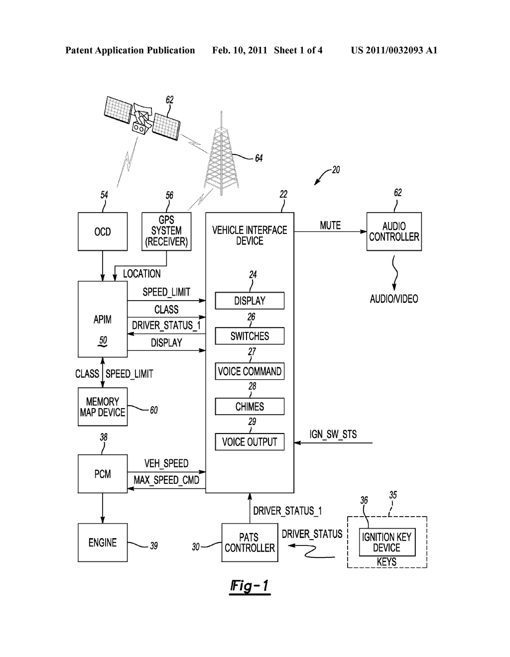SYSTEM AND METHOD FOR DYNAMICALLY GENERATING A SPEED ALERT BASED ON DRIVER STATUS - diagram, schematic, and image 02