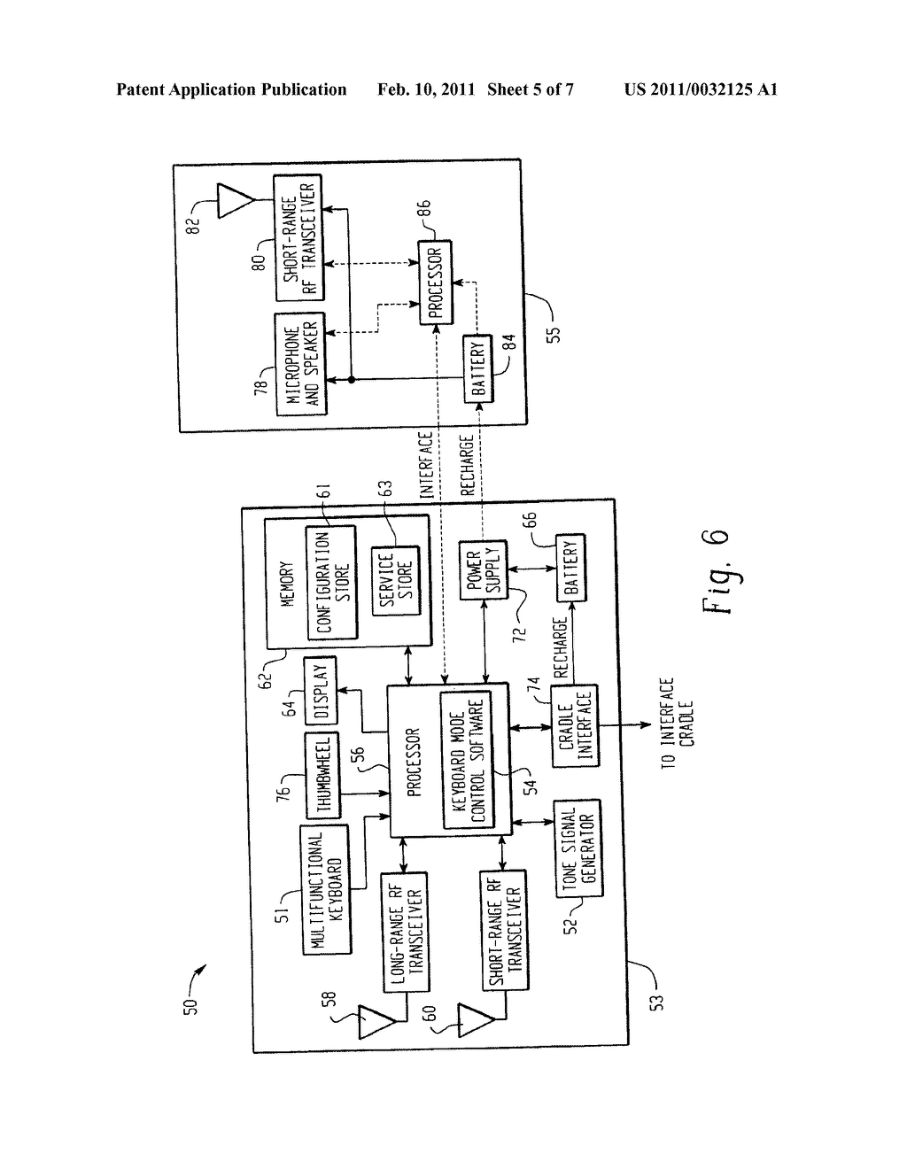 MULTIFUNCTIONAL KEYBOARD FOR A MOBILE COMMUNICATION DEVICE AND METHOD OF OPERATING THE SAME - diagram, schematic, and image 06