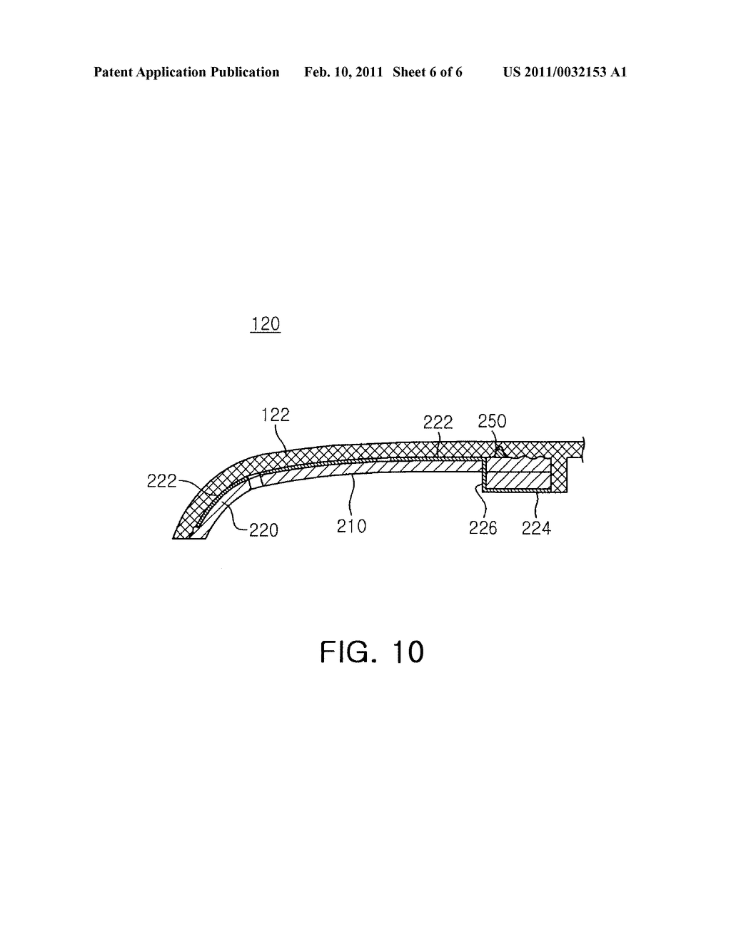 ANTENNA PATTERN FRAME, METHOD AND MOLD FOR MANUFACTURING THE SAME, ELECTRONIC DEVICE CASE HAVING ANTENNA PATTERN FRAME EMBEDDED THEREIN, AND METHOD FOR MANUFACTURING THE SAME - diagram, schematic, and image 07