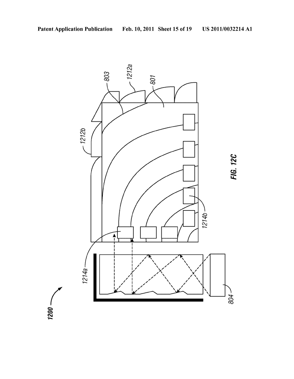 FRONT LIGHT BASED OPTICAL TOUCH SCREEN - diagram, schematic, and image 16