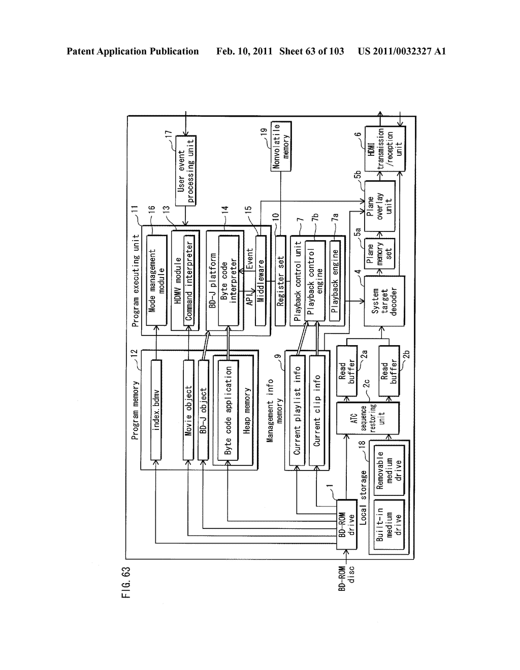 PLAYBACK DEVICE, INTEGRATED CIRCUIT, RECORDING MEDIUM - diagram, schematic, and image 64