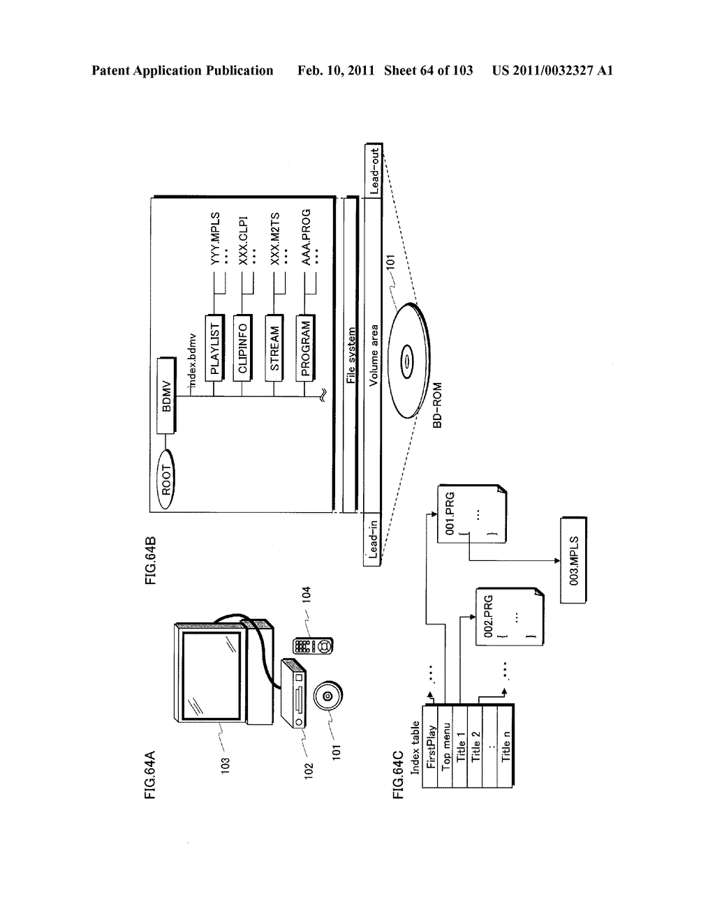 PLAYBACK DEVICE, INTEGRATED CIRCUIT, RECORDING MEDIUM - diagram, schematic, and image 65